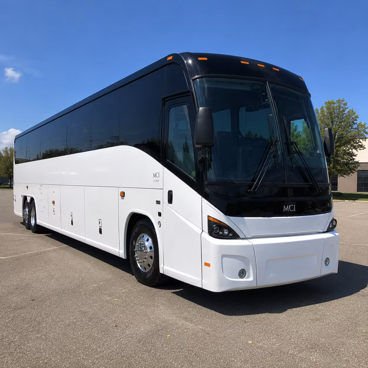 waterbury 45 passenger charter bus