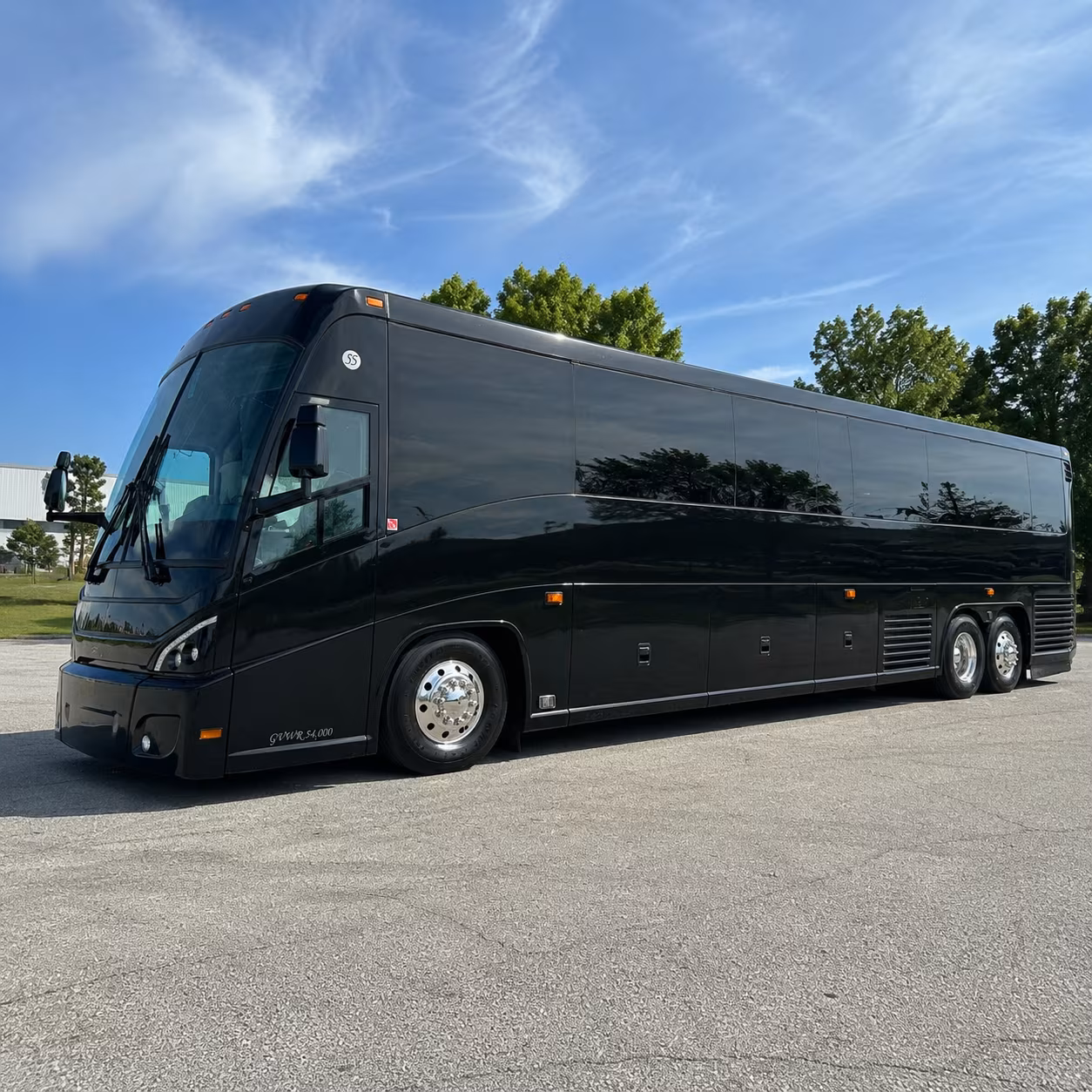 waterbury 47 passenger charter bus