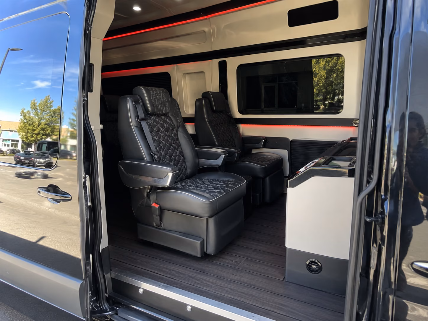 waterbury concert transportation onboard seating