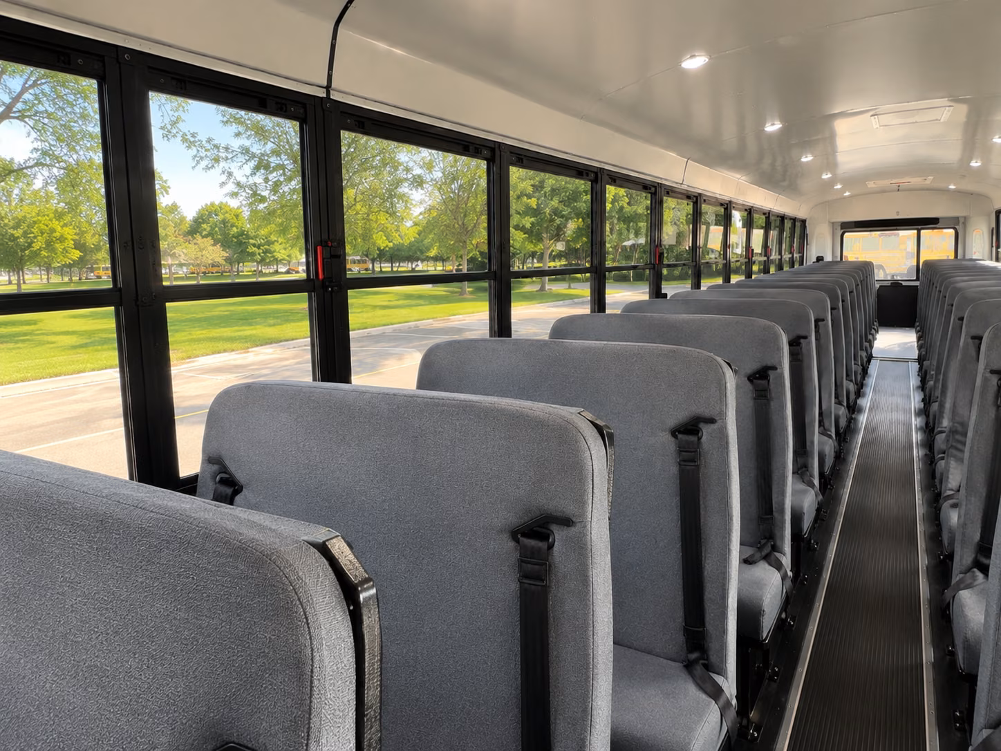 waterbury school bus inside