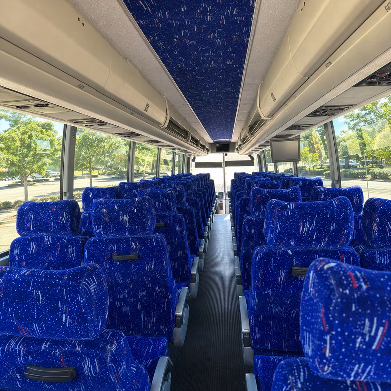 waterbury sporting event transportation onboard seating